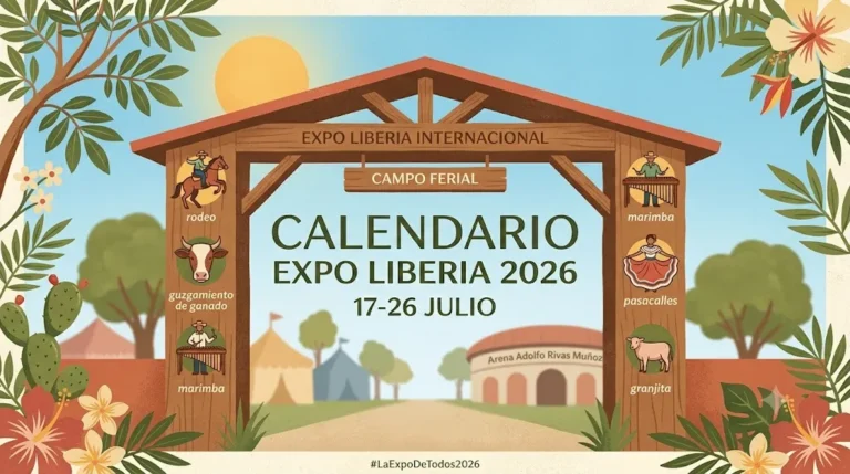 Calendario de la Expo Liberia 2026