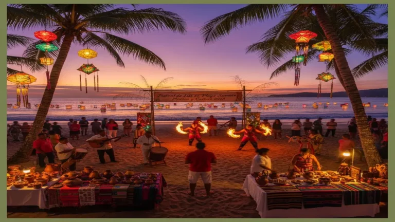 Festival de Luz en Playa Sámara: Música y Cultura 2025